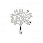 925 Sterling Silver Open Tree Of Life Pendant 23mm PK1