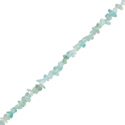 Apatite Chip Beads Semi-Precious (3-6mm) - 32" Strand