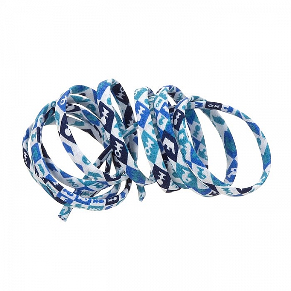 Liberty of London Blue Print 4mm Ribbon Cord Checkmate
