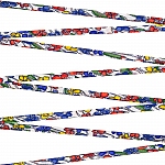 Liberty of London 4mm Blue Floral Cord Jennie & Steve D