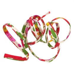 Liberty of London Betsy S Print Red 4mm Ribbon Cord 1m