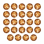 Swarovski 2038 Hotfix Flatback Crystals SS6 Copper PK24
