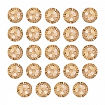 Swarovski Hotfix 2038 Flat Backs SS6 Golden Shadow PK24