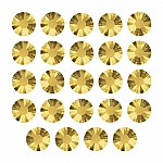 Swarovski Hotfix Flat Backs SS6 Metallic Sunshine PK24