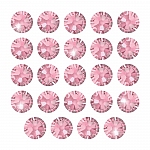 Swarovski Hotfix Crystals 2038 Light Rose AB SS10 PK24