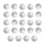 Swarovski Hotfix (2038) Flat Back SS10 Chalk white PK24
