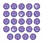 Swarovski Flat Back Hotfix (2038) Tanzanite SS10 PK24
