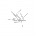 Sterling Silver Ear Stems 0.03" Pearl Bead Posts - 11mm