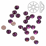 Swarovski Hotfix Style 2078 Crystals SS16 Amethyst PK24