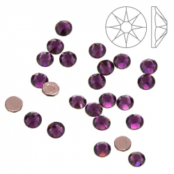 Swarovski Hotfix Style 2078 Crystals SS16 Amethyst PK24
