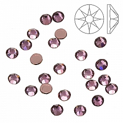 Swarovski Hotfix 2078 Flat Backs SS16 Antique Pink PK24
