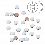 Swarovski 2078 Hotfix Flat Back (SS16) Chalk White PK24