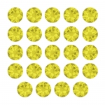 Swarovski Hotfix 2078 Style Crystals Citrine SS16 PK24