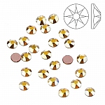 Swarovski (2078) Hotfix SS16 Crystal Metallic Sunshine