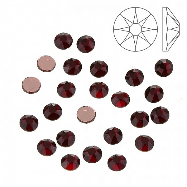 Swarovski Hotfix Crystal 2078 XIRIUS Siam (SS16) PK24