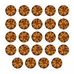 Swarovski 2078 Hotfix Flatback Crystal Copper SS20 PK24