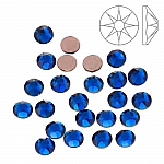 Swarovski (2078) Hotfix Flat Backs SS20 Capri Blue PK24