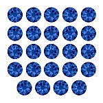 Swarovski (2078) Hotfix Flat Backs SS20 Capri Blue PK24