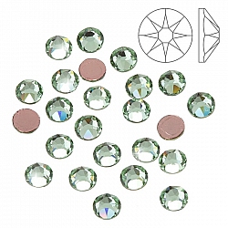 Swarovski Hotfix (2078) Flat Backs SS20 Chrysolite PK24