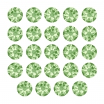 Swarovski Hotfix (2078) Flat Backs SS20 Chrysolite PK24