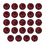 Swarovski Crystals 2078 Hotfix Flatbacks SS20 Siam PK24