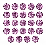 Swarovski Hotfix Crystals 2078 Light Amethyst SS20 PK24