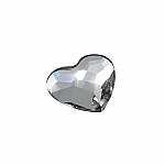 Swarovski 2808 Hotfix Flatback Heart (14mm) Crystal PK1