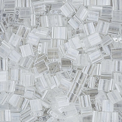 Miyuki Tila Seed Beads Crystal Luster (5mm) 7.2g Tube