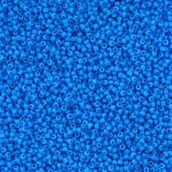 Toho Round Size 15 Seed Beads Opaque Cornflower - 8.2g