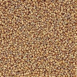 Toho Size 15/0 Beads PermaFinish Galvanized Rose Gold