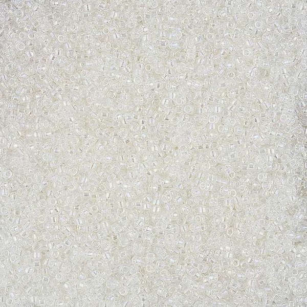 Toho Round 15/0 Trans. Rainbow Crystal Seed Beads 8.2g