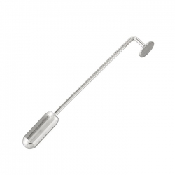 38mm Stick Pin and 5mm Pad With Protector Silver Plated