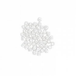 2mm Fire Polished Beads True2™ Chalk White 