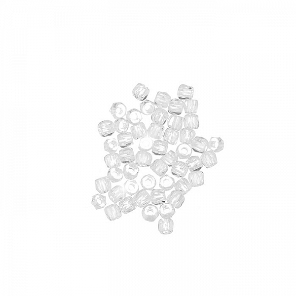 True2™ Czech Fire Polished Glass Beads 2mm Crystal PK50