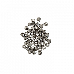 2mm Czech Fire Polished Bead True2™ Crystal Full Chrome