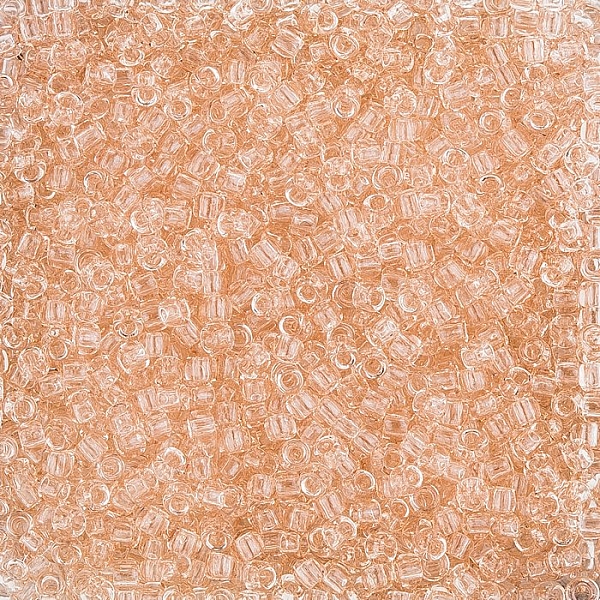 Toho Round Size 8/0 Transparent Rosaline Seed Beads 10g