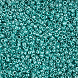 Toho Size 8/0 Seed Beads Opaque Luster Turquoise - 10g