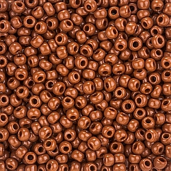 Toho Round Size 6/0 Seed Beads Opaque Terra Cotta 11.5g