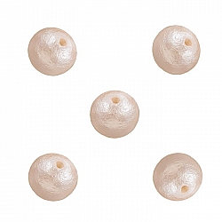 Miyuki Cotton Pearls 8mm Round Lightweight Pink Beads