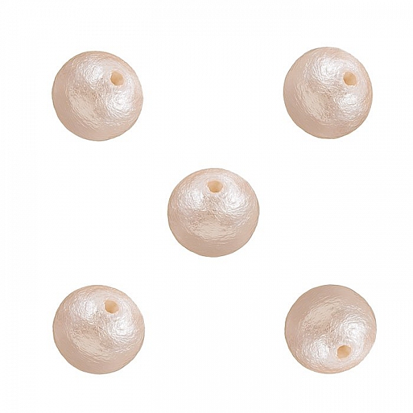 Miyuki Cotton Pearls 8mm Round Lightweight Pink Beads