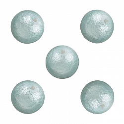 Miyuki Cotton Pearls 10mm Round Lightweight Beads Aqua