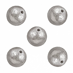 Miyuki Cotton Pearls 10mm Round Lightweight Beads Grey