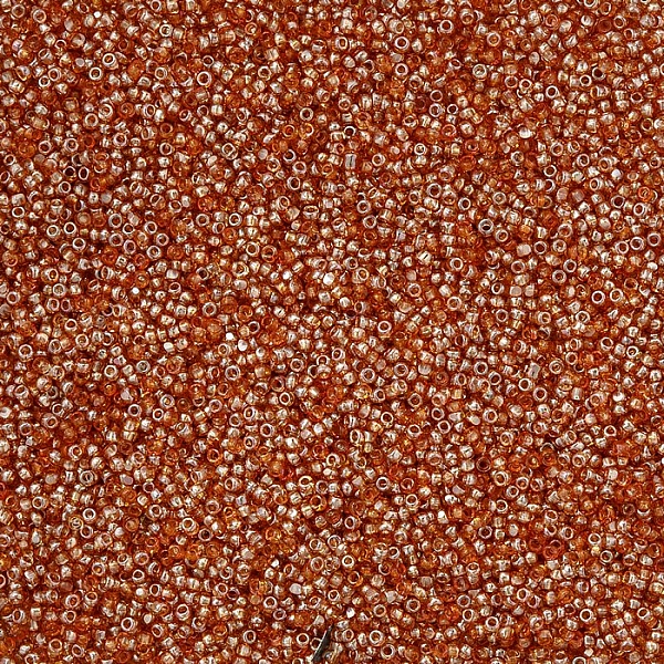 Charlottes Czech Preciosa 15/0 Crystal Apricot Med 5g