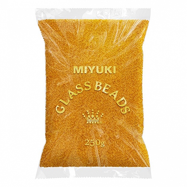 Wholesale Miyuki 15/0 Seed Beads Trans Light Topaz 250g