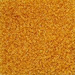 Wholesale Miyuki 15/0 Seed Beads Trans Light Topaz 250g