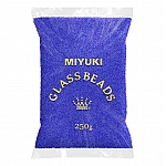 Wholesale Miyuki Size 15 Seed Beads Trans Sapphire 250g