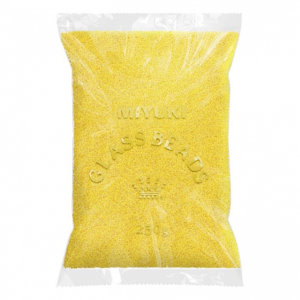 Wholesale Miyuki Seed Beads 15 Trans Yellow Luster 250g