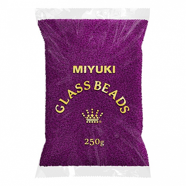 Wholesale Miyuki Bead 15/0 Dyed S/F Trans Lavender 250g Wholesale Miyuki Bead 15/0 Dyed S/F Trans Lavender 250g