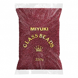 Wholesale Miyuki 15 Beads Matte Transparent Salmon 250g