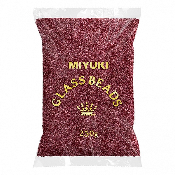 Wholesale Miyuki 15 Beads Matte Transparent Salmon 250g